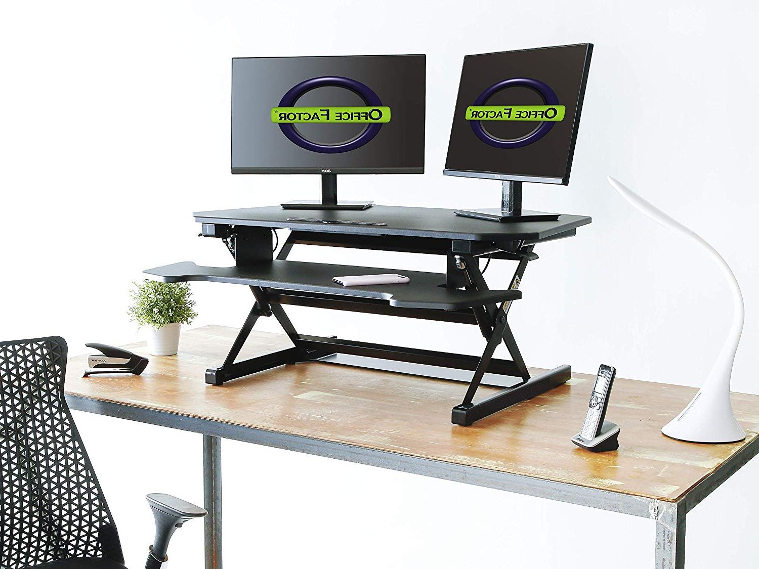 Famous Office Factor Standing Desk For Home Or Office, Stand Up Desk With With Cherry Adjustable Stand Up Desks (View 1 of 15)
