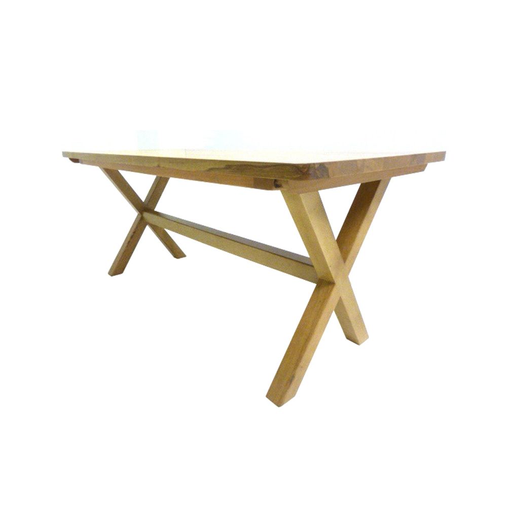 Forest Contract Furniture Throughout Wood And Dark Bronze Criss Cross Desks (View 11 of 15)