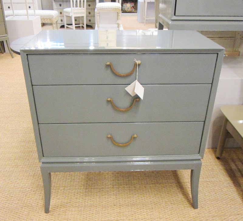 Gray Lacquer And Gold Luxe Desks Pertaining To Best And Newest Lacquer Lovely From Chelsea Textiles! (View 1 of 15)