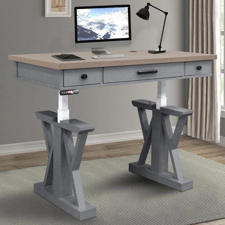 Old Cannery Furniture Pertaining To Most Current Adjustable Electric Lift Desks (View 7 of 15)
