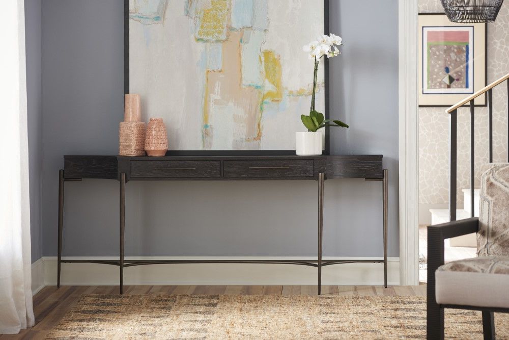 Rubbed White Console Tables Throughout Most Up To Date Universal Furniture – Curated Oslo Console Table – 915a (View 7 of 15)