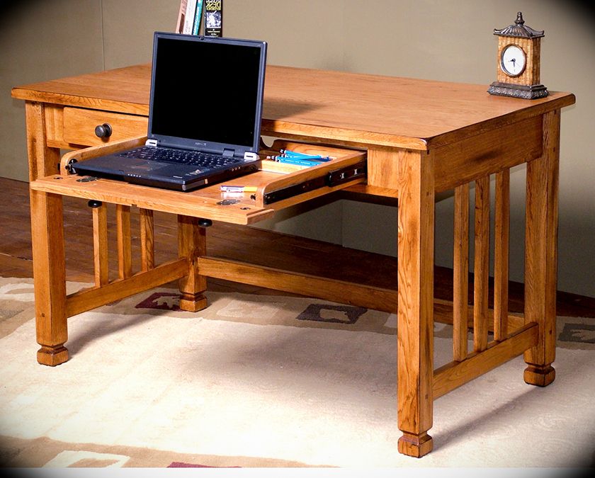 Rustic Furniture, Furniture, Desk Pertaining To Rustic Acacia Wooden Writing Desks (View 10 of 15)