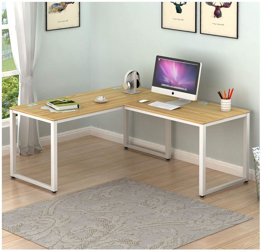 Shw Desks Shw Within White Adjustable Laptop Desks (View 10 of 15)