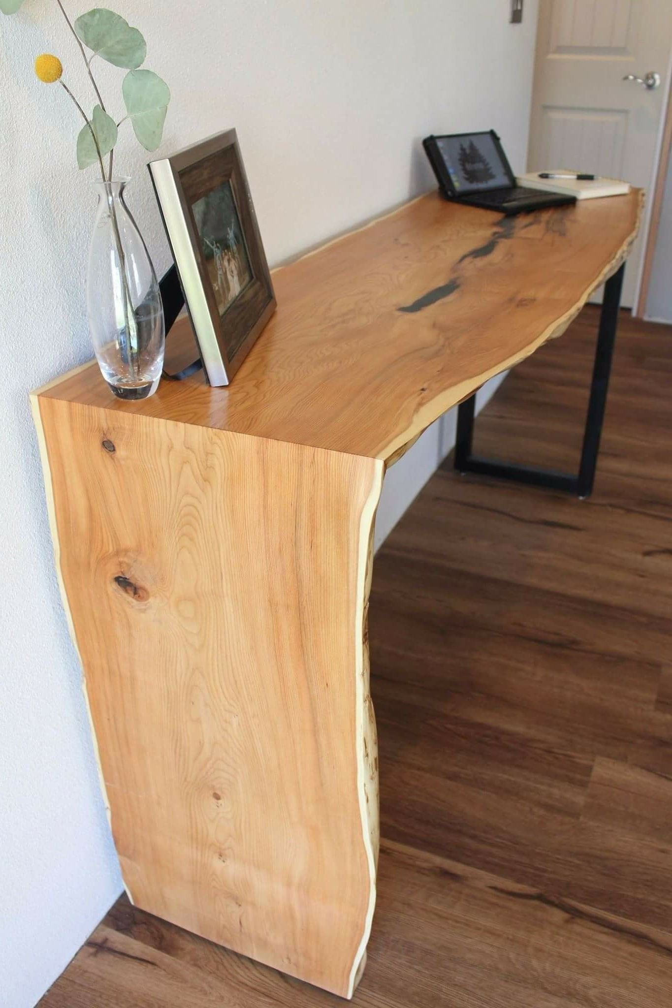 This Is A Small Writing Desk Made From Pacific Yew Wood (View 3 of 15)