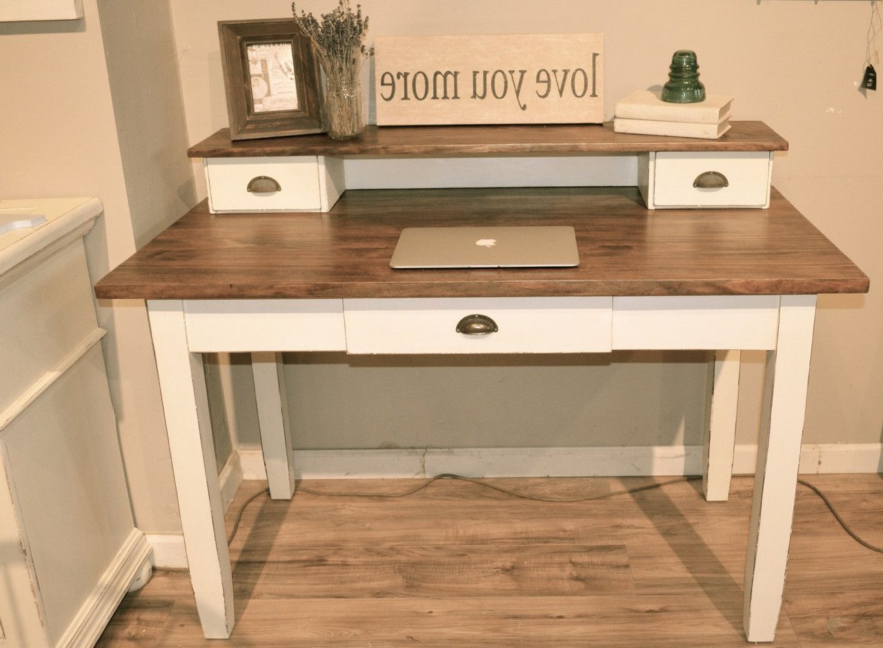 Trendy Off White 3 Drawer Desks Throughout Pin On Home (View 9 of 15)