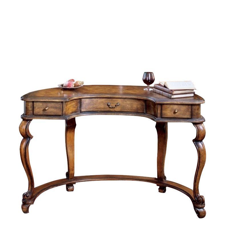 Well Known Beaumont Lane Writing Desk In Medium Brown – Bl 180066 In Brown 4 Shelf Writing Desks (View 8 of 15)