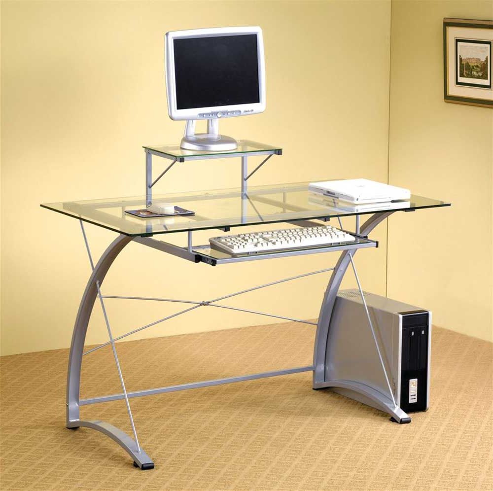Well Known Modern Teal Steel Desks Throughout Contemporary Computer Desks For Home Office (View 4 of 15)