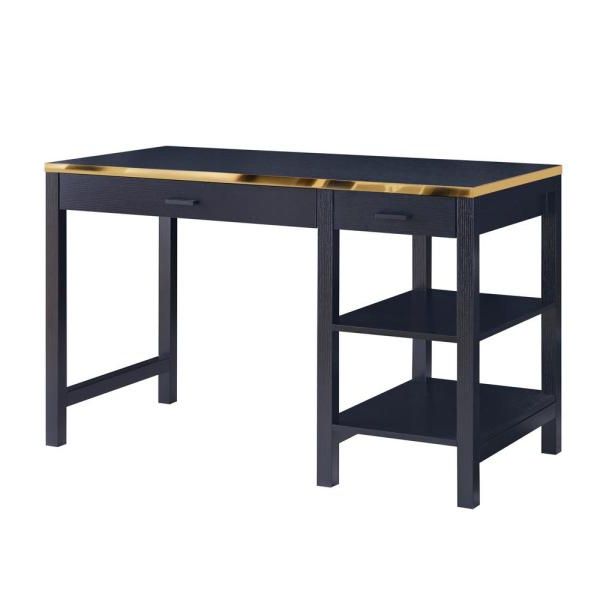 Well Liked Gold And Olive Writing Desks Regarding Fc Design 47 In (View 11 of 15)