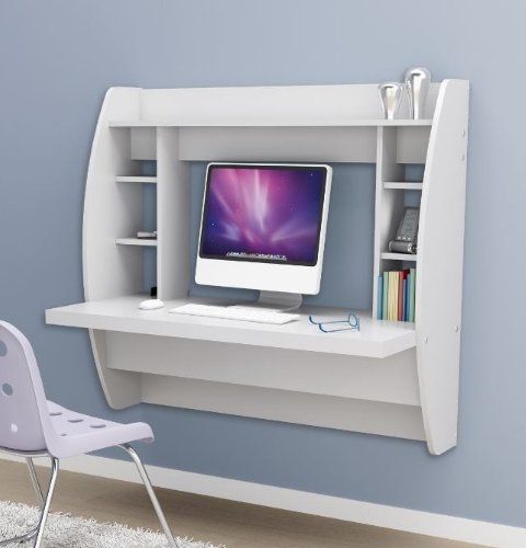 White Floating Desk For Most Up To Date Off White Floating Office Desks (View 4 of 15)
