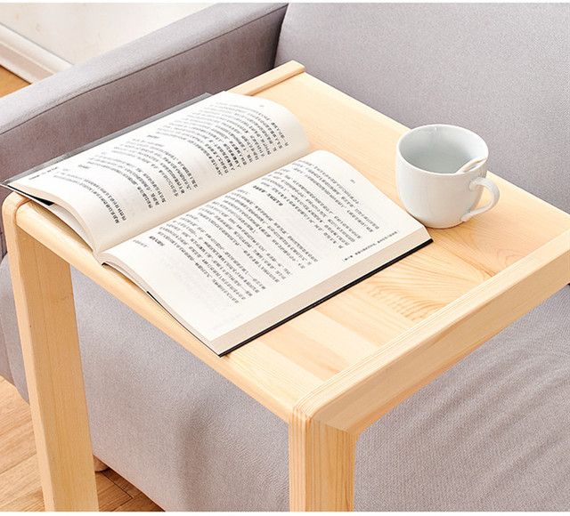 Widely Used Storage Bed Side Coffee Table Nordic Wood Sofa Tables With Wheels Intended For Espresso Wood Adjustable Reading Tables (View 1 of 15)