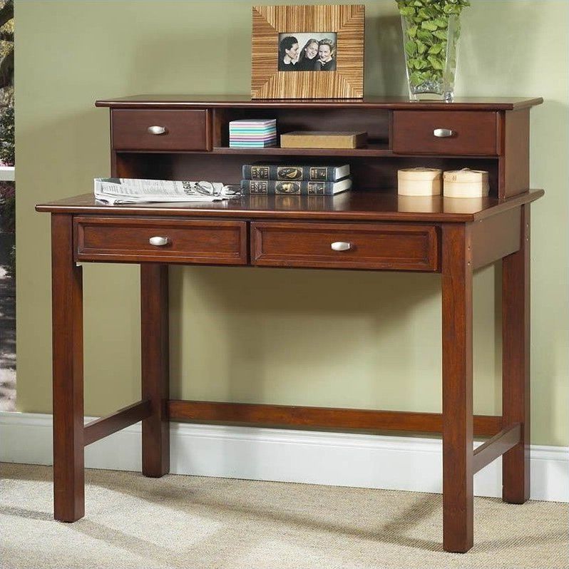 Wood Laptop Writing Desk In Cherry – 5532 16 Within 2019 Reclaimed Barnwood Wood Writing Desks (View 9 of 15)