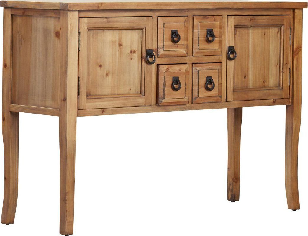 Wood Sideboard, Wood Inside Most Up To Date Natural Peroba 4 Drawer Wood Desks (View 11 of 15)