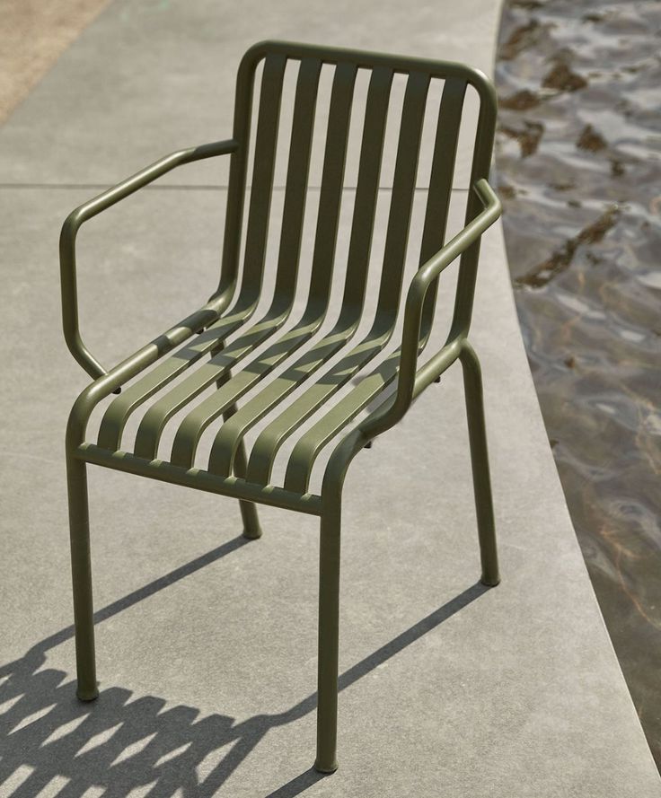 10 Easy Pieces: Sage Green Outdoor Chairs For The Parisian Garden In Fashionable Green Steel Indoor Outdoor Armchair Sets (View 10 of 15)