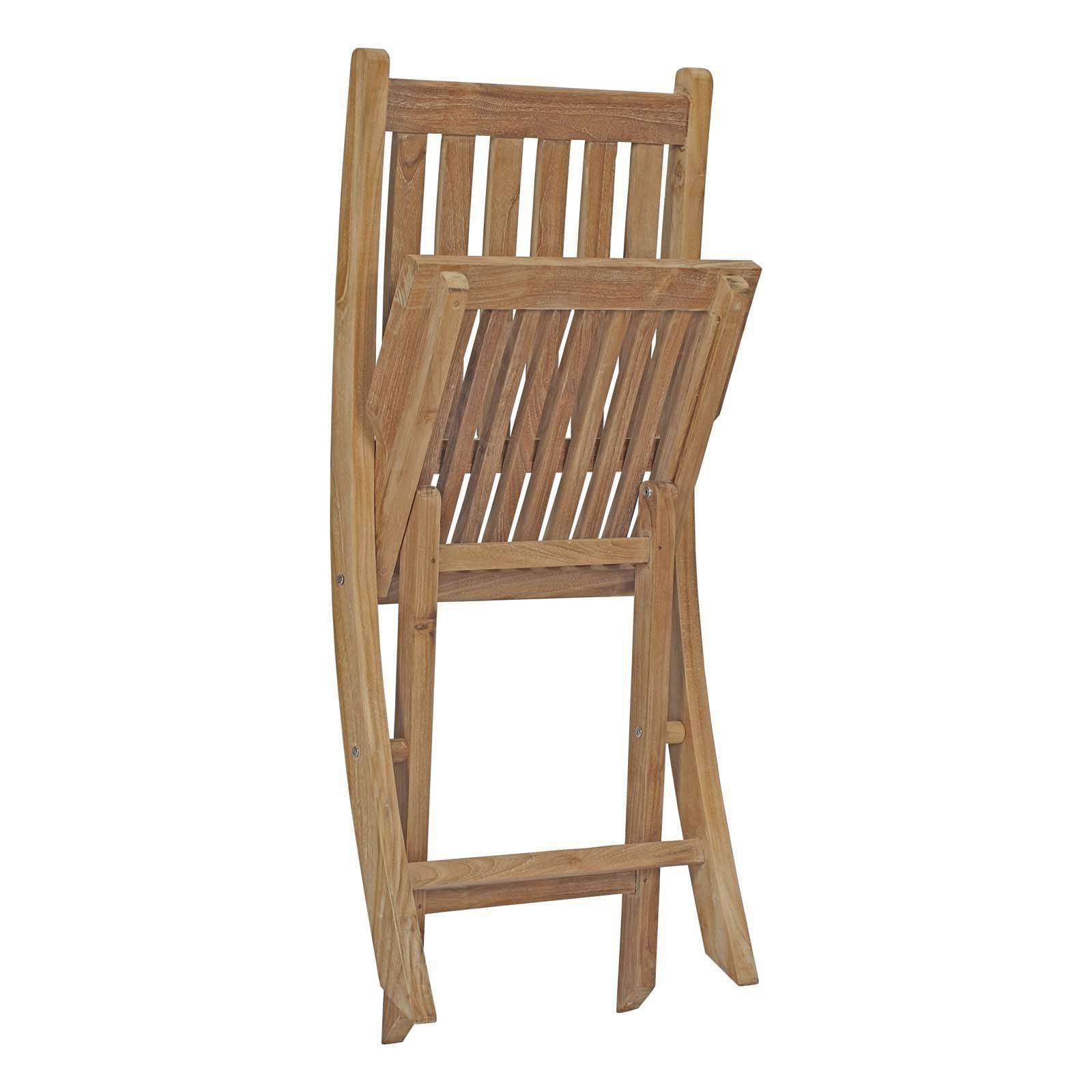 2019 Modterior :: Outdoor :: Outdoor Chairs :: Marina Outdoor Patio Teak With Regard To Teak Outdoor Folding Chairs Sets (View 15 of 15)