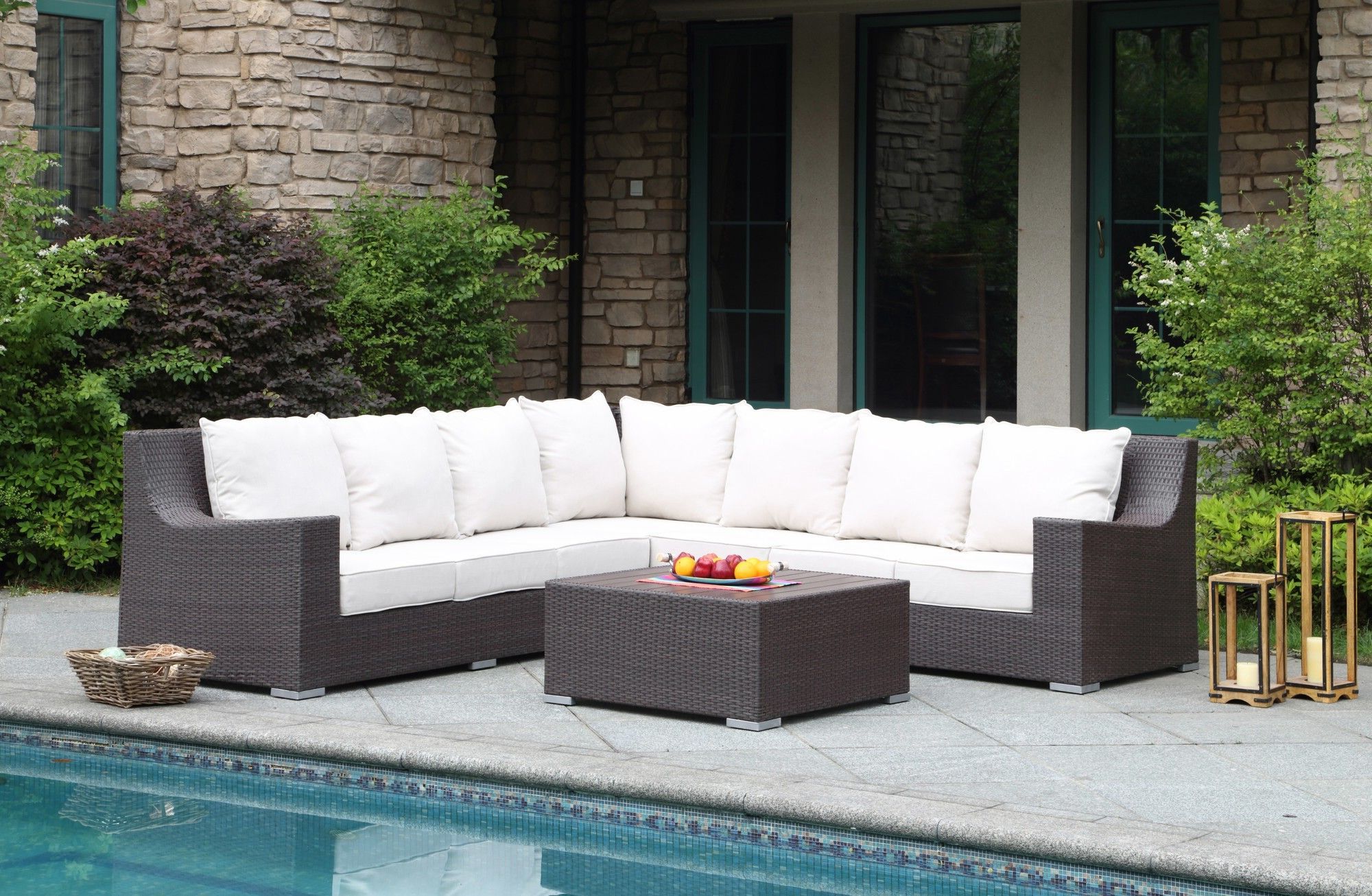 4 Piece Outdoor Seating Patio Sets With Regard To Newest Panama 4 Piece Deep Seating Group (View 13 of 15)