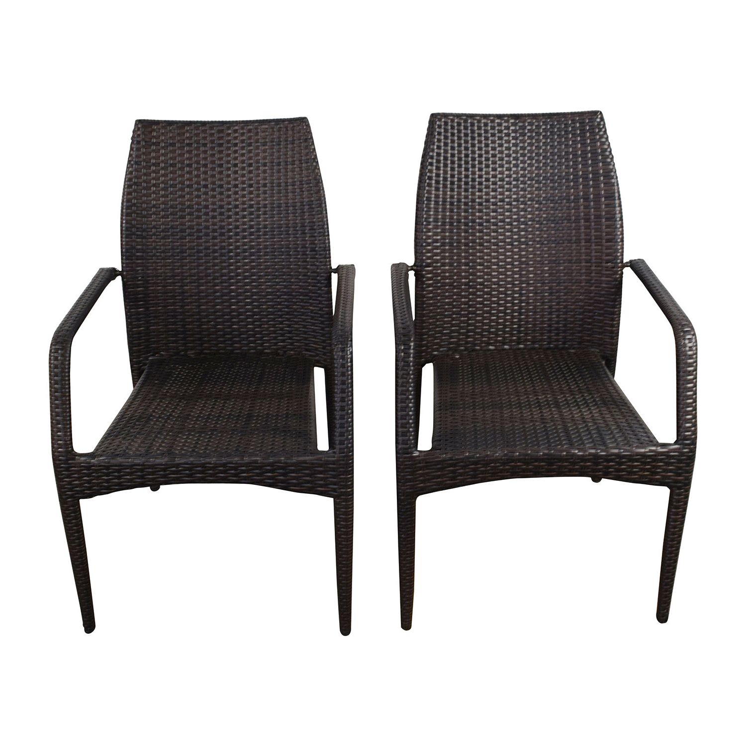 [%85% Off – Dark Brown Wicker Outdoor Dining Chairs / Chairs Within Recent Dark Wood Outdoor Reclining Chairs|dark Wood Outdoor Reclining Chairs For Widely Used 85% Off – Dark Brown Wicker Outdoor Dining Chairs / Chairs|favorite Dark Wood Outdoor Reclining Chairs With 85% Off – Dark Brown Wicker Outdoor Dining Chairs / Chairs|latest 85% Off – Dark Brown Wicker Outdoor Dining Chairs / Chairs In Dark Wood Outdoor Reclining Chairs%] (View 5 of 15)