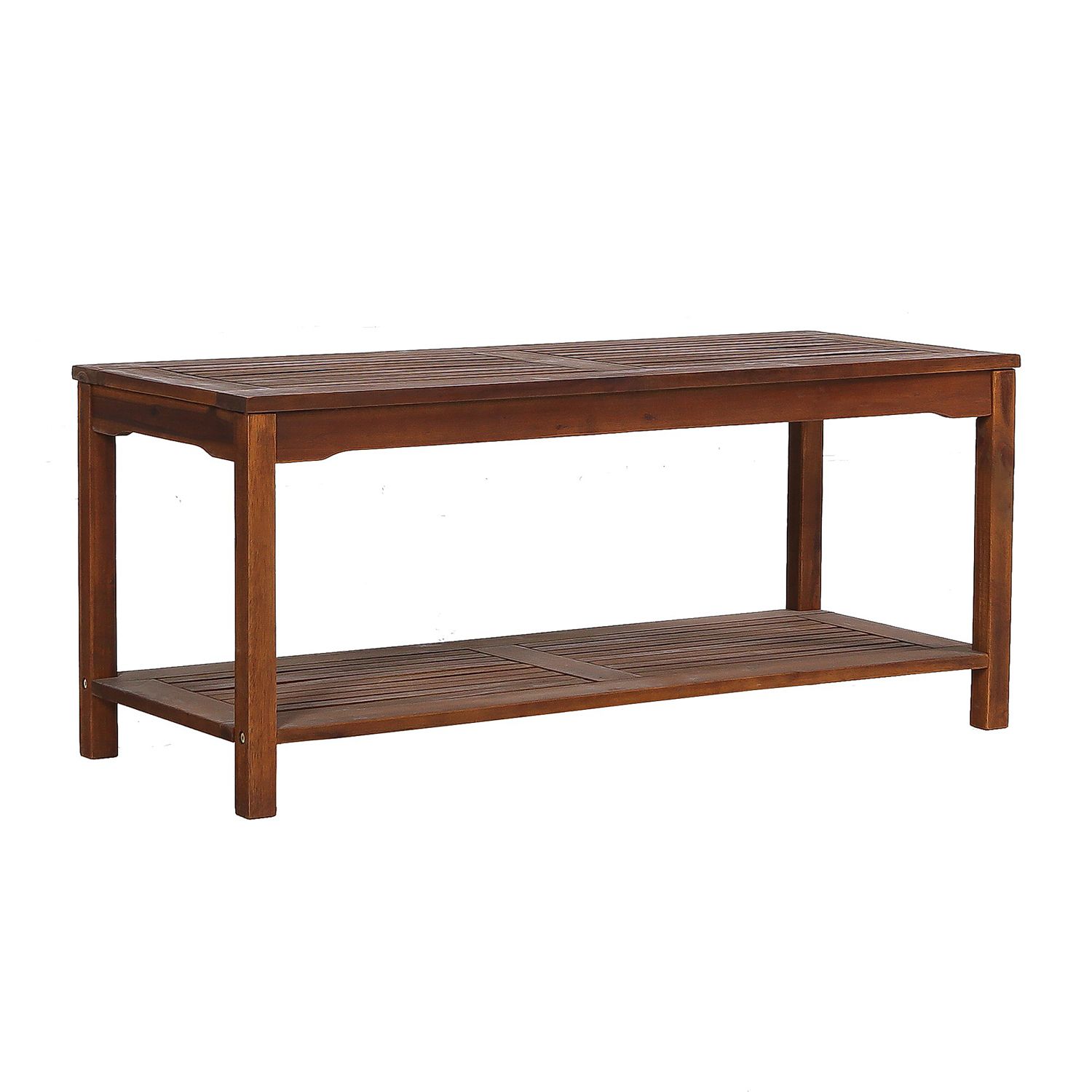 Acacia Wood Patio Coffee Table – Pier1 Imports Pertaining To Well Known Natural Dark Oil Acacia Outdoor Arm Chairs (View 4 of 15)