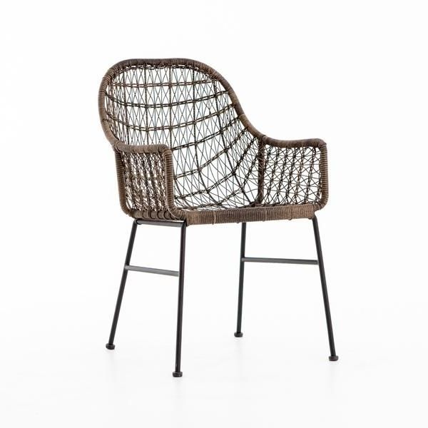 Bandera Outdoor Dining Chair, Distressed Grey (View 10 of 15)