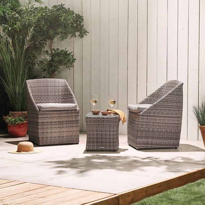Best And Newest Luxury Rattan Bistro Set (View 11 of 15)