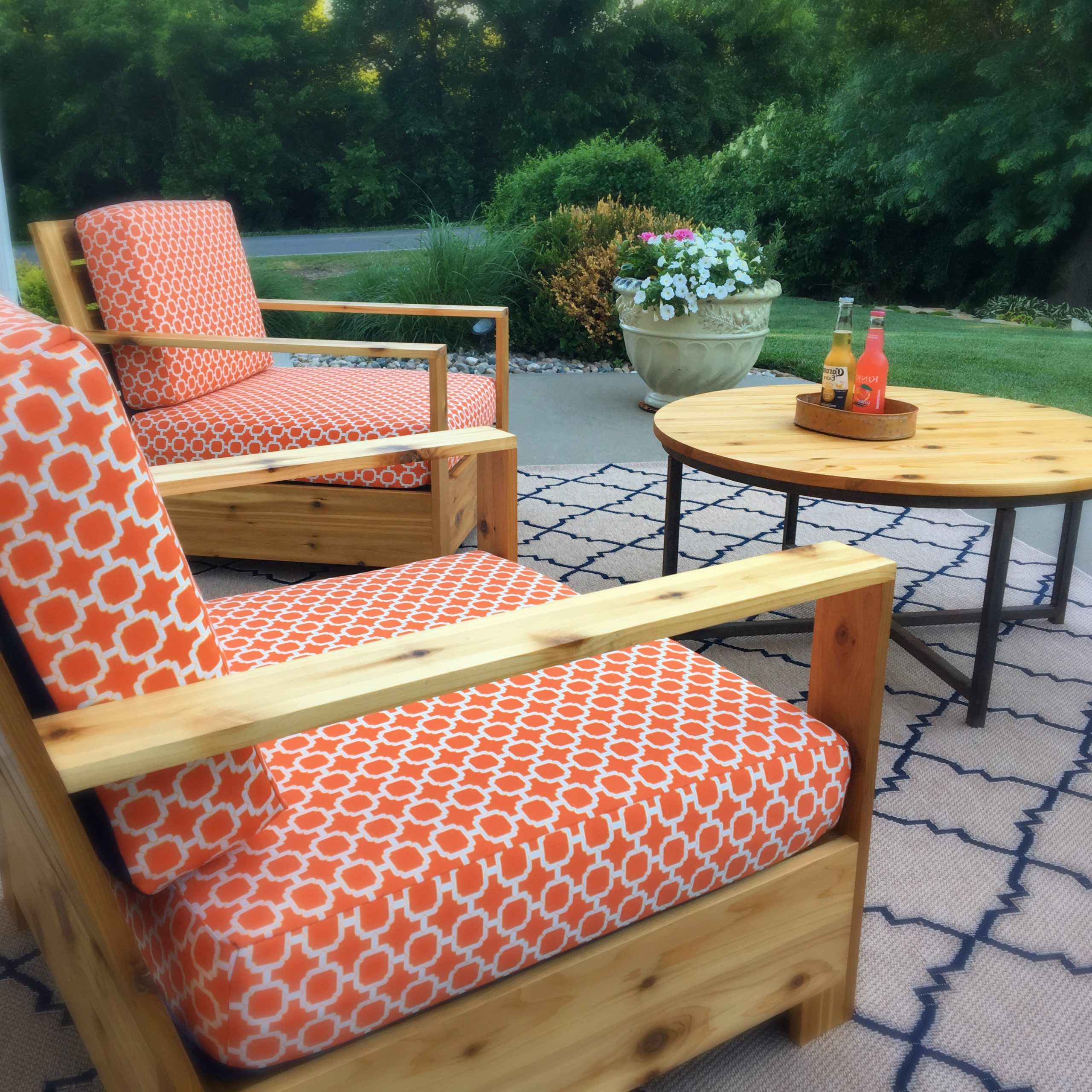 Bristol Outdoor Chairs – Diy Projects Pertaining To White Fabric Outdoor Patio Sets (View 2 of 15)