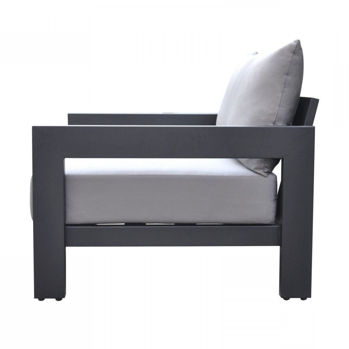 Current Renava Wake – Modern Charcoal Outdoor Lounge Chair – Outdoor With Regard To Charcoal Black Outdoor Highback Armchairs (View 12 of 15)