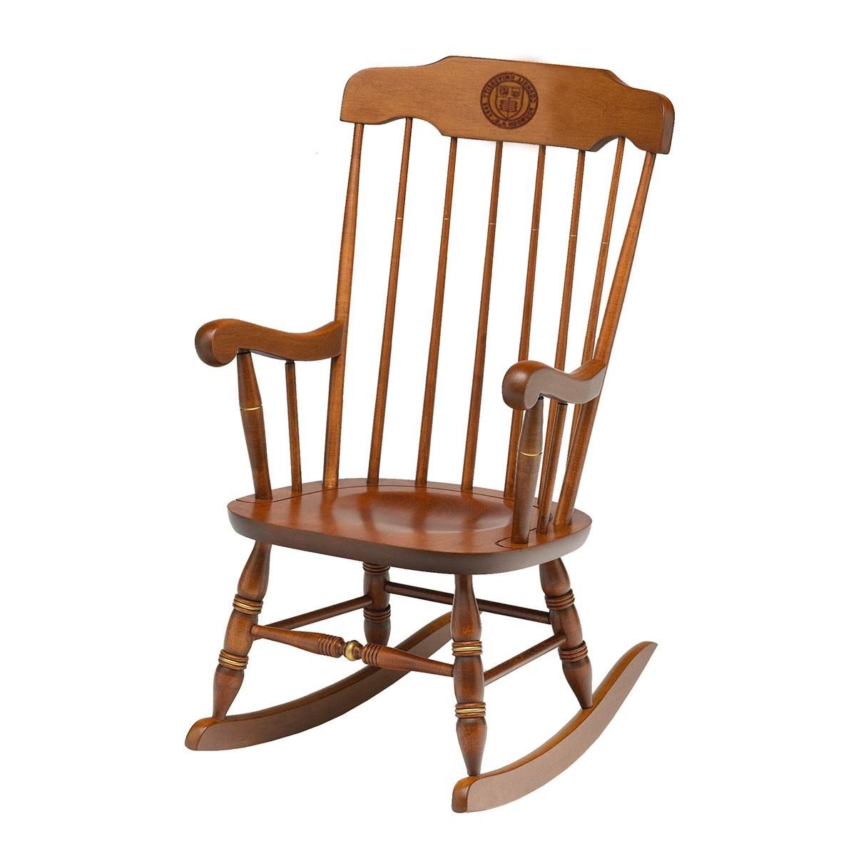 Dark Natural Rocking Chairs Intended For Latest Boston All Cherry Wood Rocking Chair (View 7 of 15)