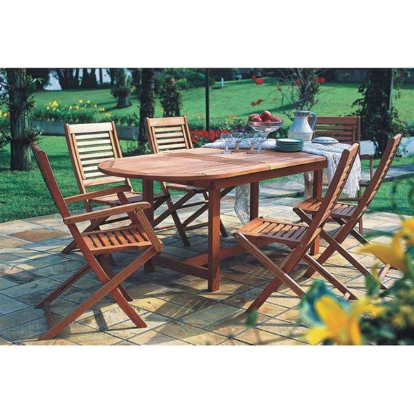 Extendable Patio Dining Set Regarding Most Current Amazonia Extendable 7 Piece Patio Dining Set – Free Shipping Today (View 13 of 15)