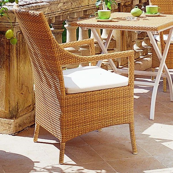 Fashionable Natural Outdoor Dining Chairs Regarding Rausch, Cape Coral, Outdoor, Wicker, Dining, Chair – Homeinfatuation (View 4 of 15)