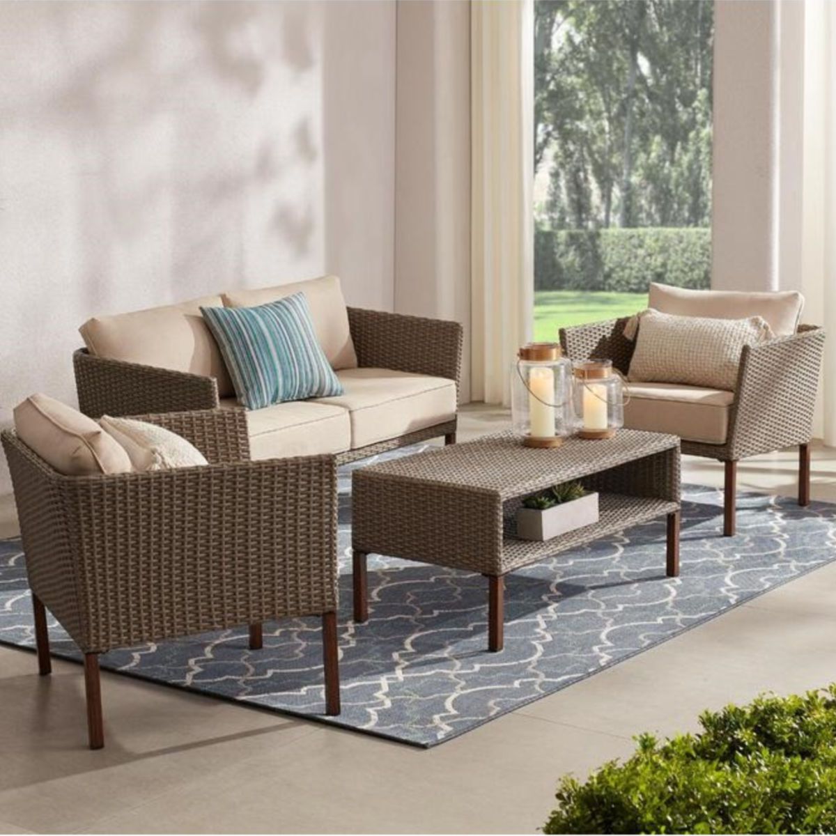 [%hampton Bay Oakshire 4pc Patio Conversation Set $399 (20% Off) @ Home Depot With Most Recently Released 4 Piece Outdoor Seating Patio Sets|4 Piece Outdoor Seating Patio Sets Pertaining To Well Liked Hampton Bay Oakshire 4pc Patio Conversation Set $399 (20% Off) @ Home Depot|most Up To Date 4 Piece Outdoor Seating Patio Sets Regarding Hampton Bay Oakshire 4pc Patio Conversation Set $399 (20% Off) @ Home Depot|most Current Hampton Bay Oakshire 4pc Patio Conversation Set $399 (20% Off) @ Home Depot For 4 Piece Outdoor Seating Patio Sets%] (View 3 of 15)
