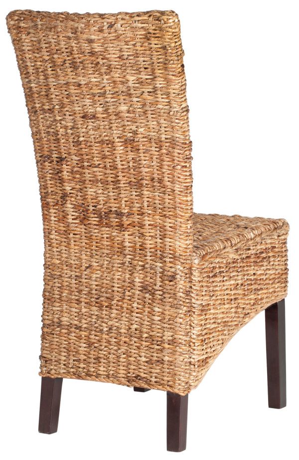 Kiska 18''h Rattan Side Chair Set Of 2 Within Recent Natural Woven Coastal Modern Outdoor Chairs Sets (View 2 of 15)