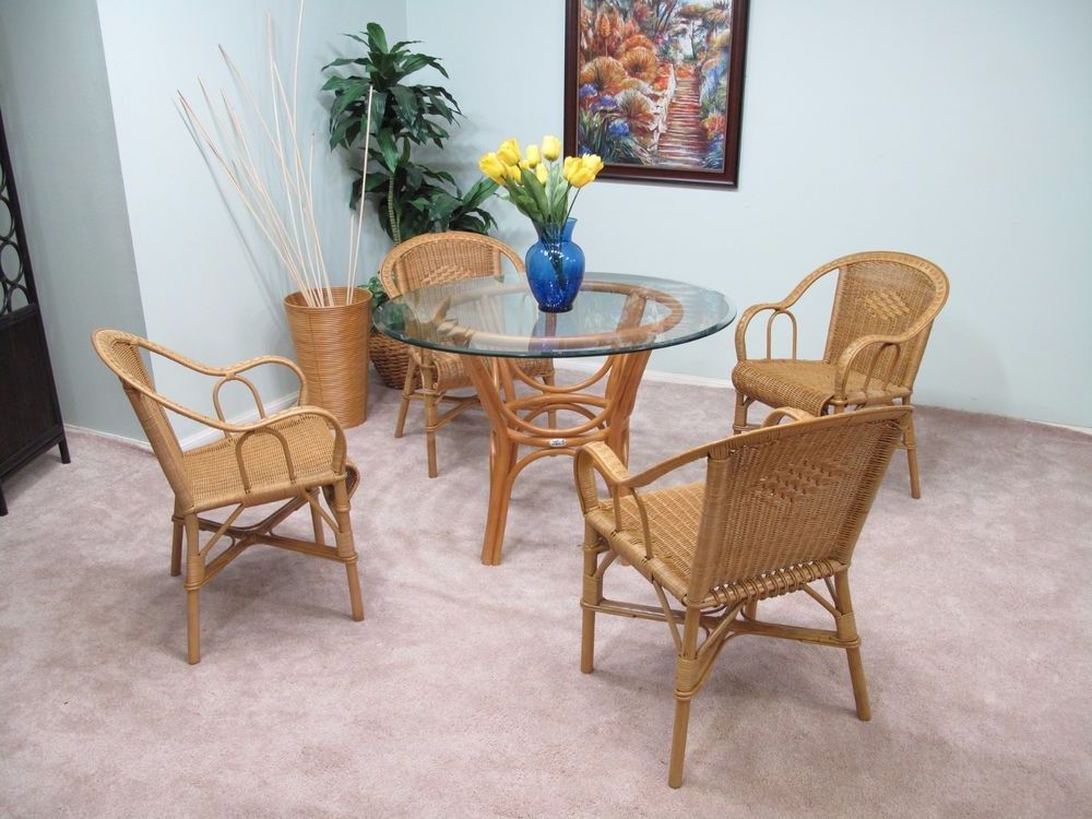 [%maine Rattan Dining Furniture 5pc Set [4 Chairs And 1 Table W/ Glass Throughout Famous Distressed Wicker Patio Dining Set|distressed Wicker Patio Dining Set Throughout Famous Maine Rattan Dining Furniture 5pc Set [4 Chairs And 1 Table W/ Glass|most Current Distressed Wicker Patio Dining Set Intended For Maine Rattan Dining Furniture 5pc Set [4 Chairs And 1 Table W/ Glass|best And Newest Maine Rattan Dining Furniture 5pc Set [4 Chairs And 1 Table W/ Glass With Distressed Wicker Patio Dining Set%] (View 1 of 15)