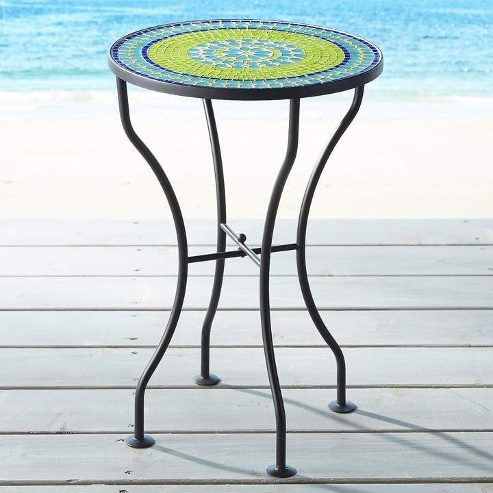 Mosaic Accent Table With Regard To Green Mosaic Outdoor Accent Tables (View 5 of 15)
