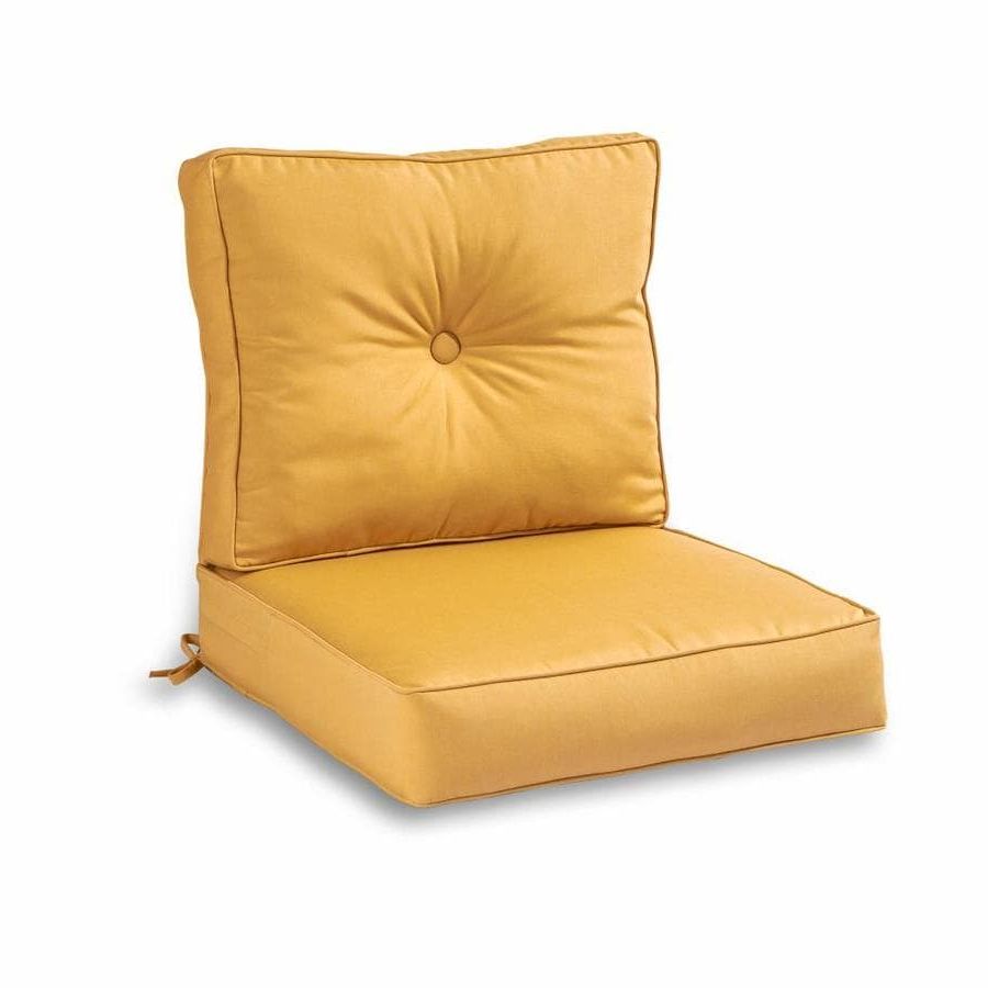 Most Current Sunbrella Patio Furniture Cushions At Lowes With Regard To Fabric Outdoor Patio Sets (View 1 of 15)