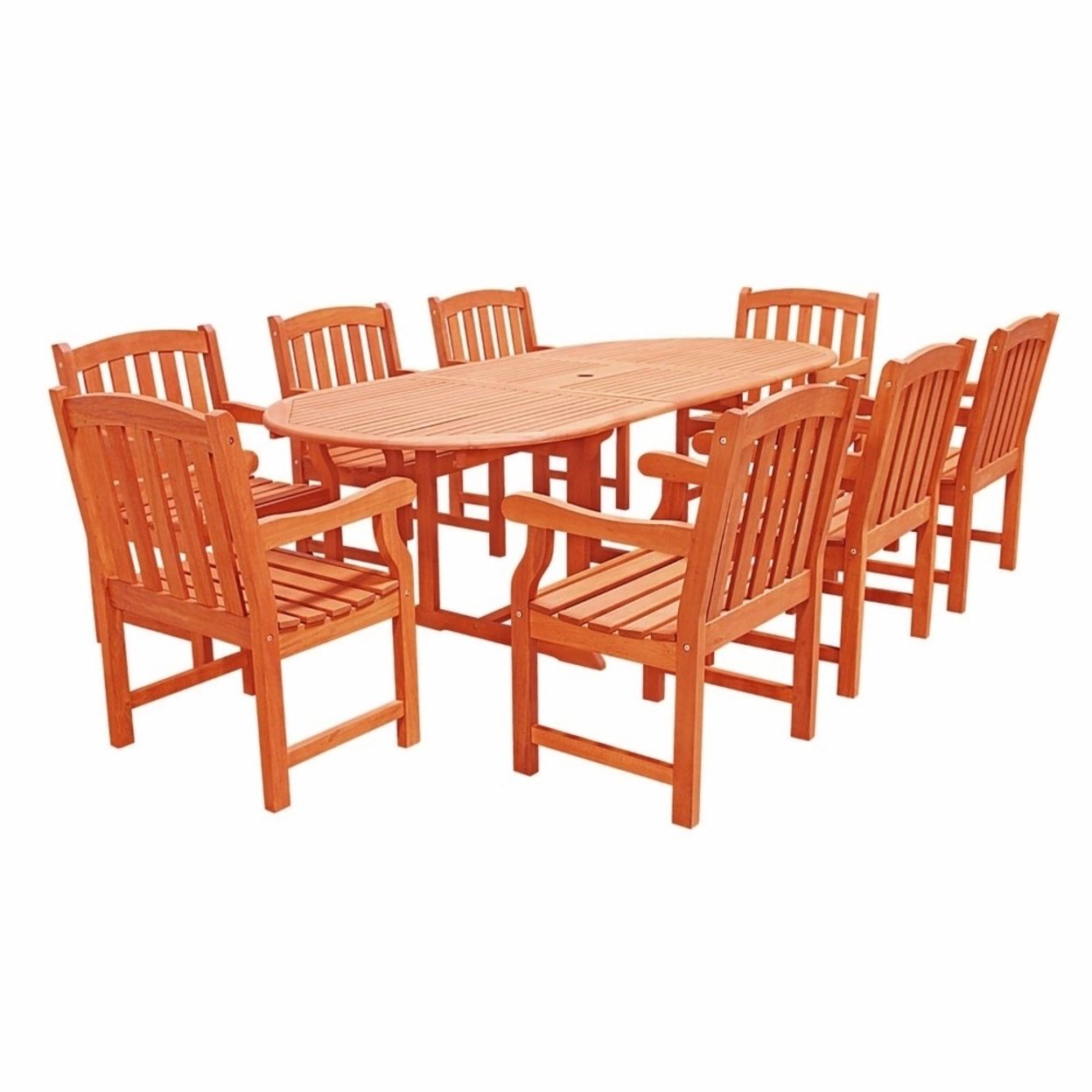 Most Recent 9 Piece English Garden Dining Set With Oval Extension Table V144set4 Within 9 Piece Oval Dining Sets (View 9 of 15)