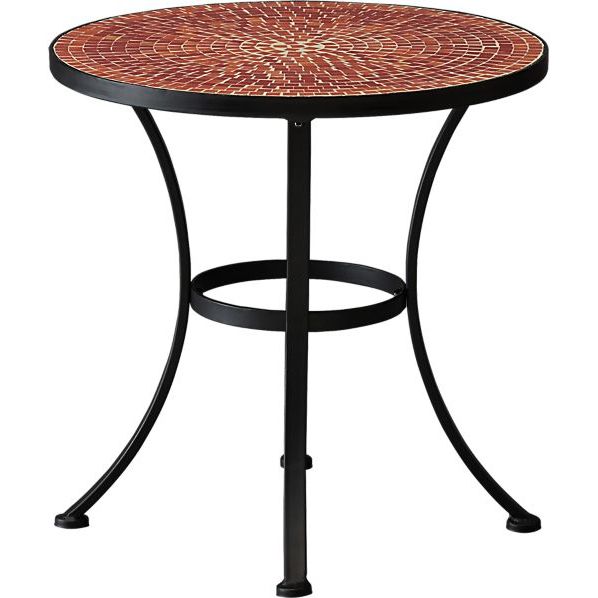 Most Recent Mosaic Red Side Table In Lounge Furniture (View 5 of 15)