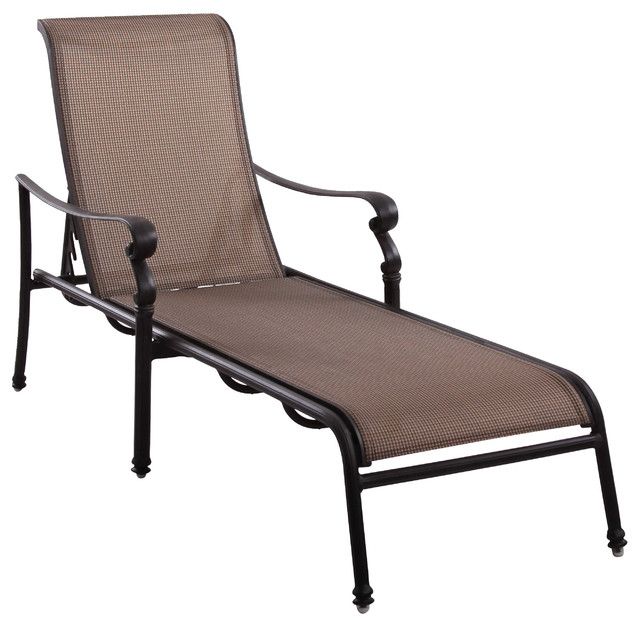 Most Up To Date Steel Arm Outdoor Aluminum Chaise Sets Intended For Cast Aluminum: Outdoor Cast Aluminum Chaise Lounge Chairs (View 5 of 15)