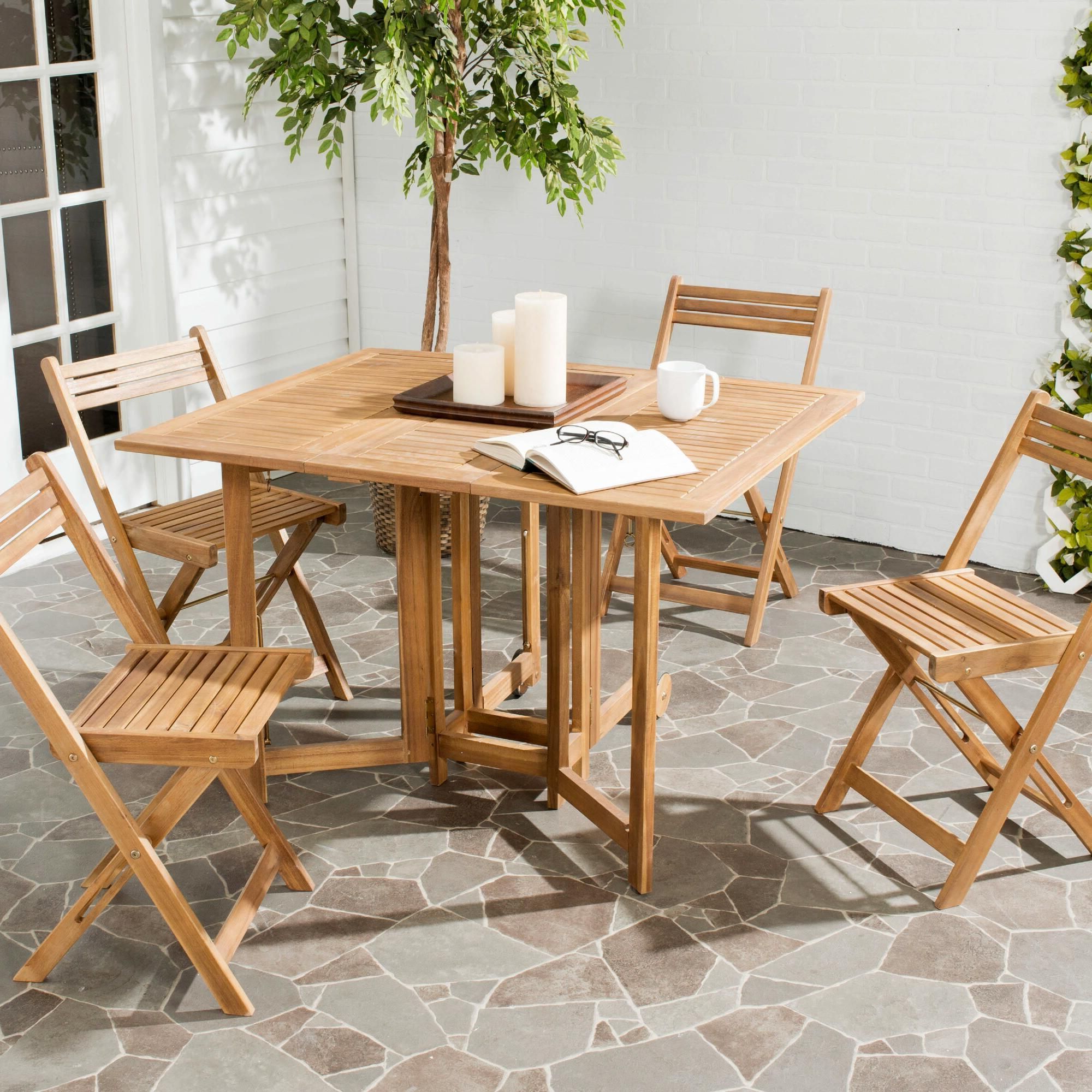 Outdoor Inside Best And Newest Wood Rectangular Outdoor Dining Sets (View 14 of 15)