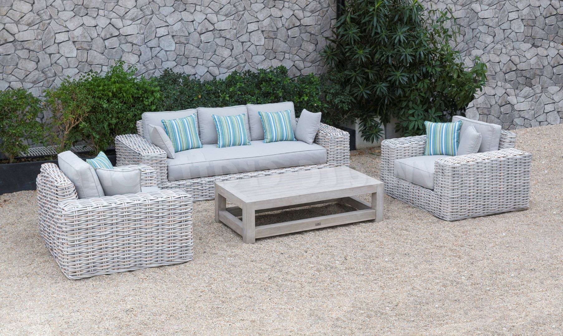 Outdoor Wicker Sectional Sofa Sets Inside Most Current Unique Resin Wicker Sofa Set Rasf 178 – Atc Furniture – Rattan Wicker (View 9 of 15)