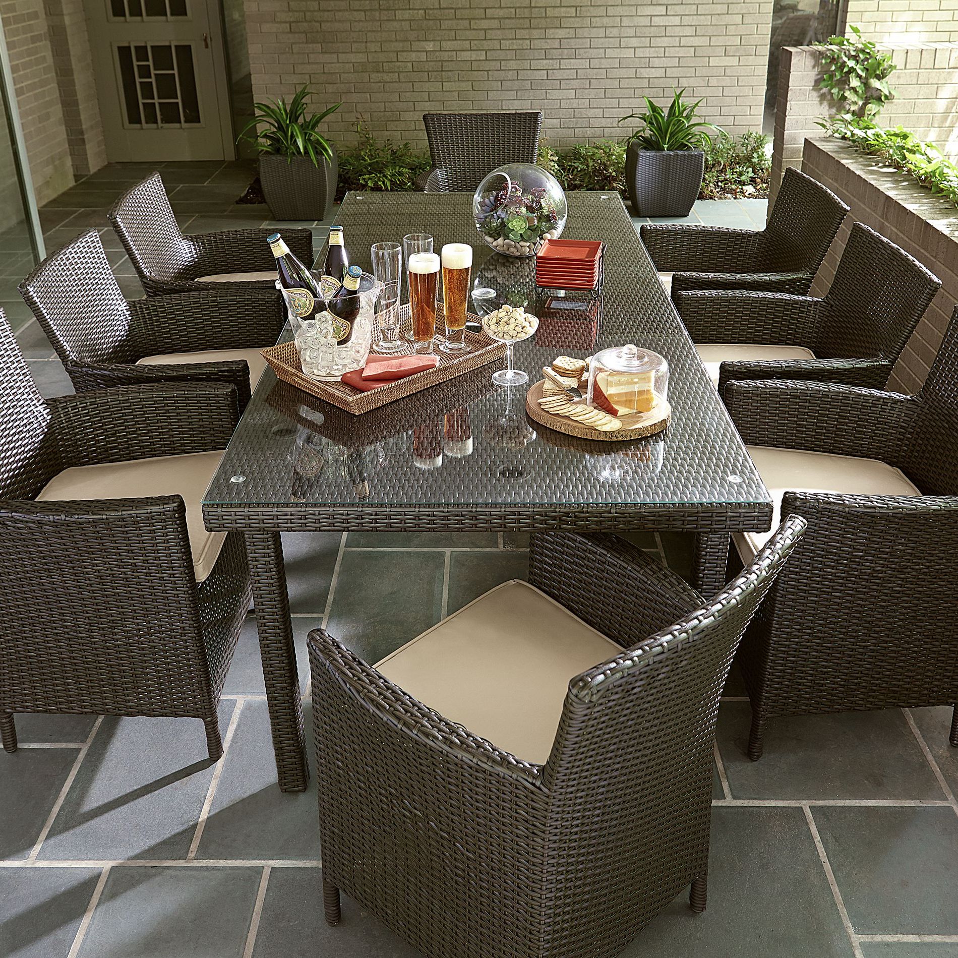 Preferred Green Outdoor Seating Patio Sets Throughout This Has A Great $999 On Sale Price (View 8 of 15)