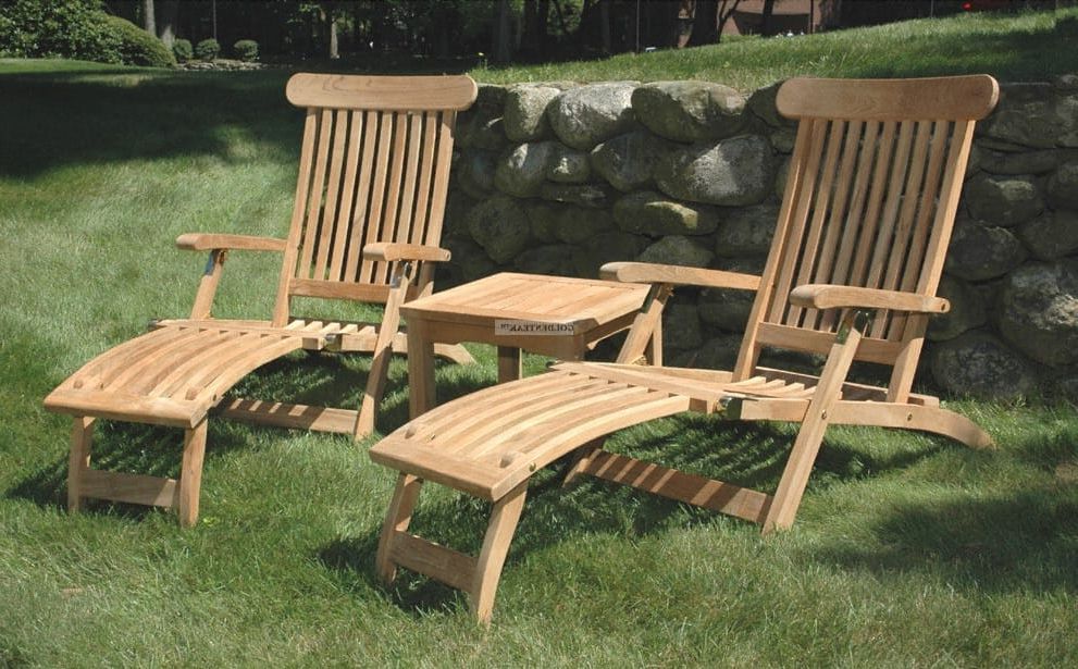 Preferred Teak Lounge Chair For Outdoor Use – Best Teak Furniture For Sale In Natural Wood Outdoor Lounger Chairs (View 6 of 15)
