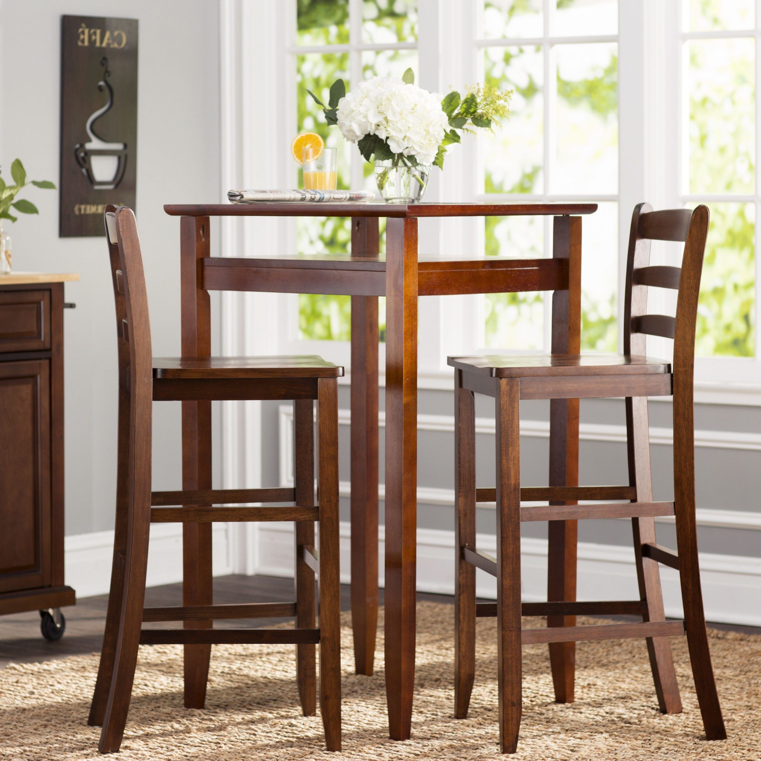 Pub Table Sets, Bar Table With Regard To Preferred 3 Piece Bistro Dining Sets (View 6 of 15)