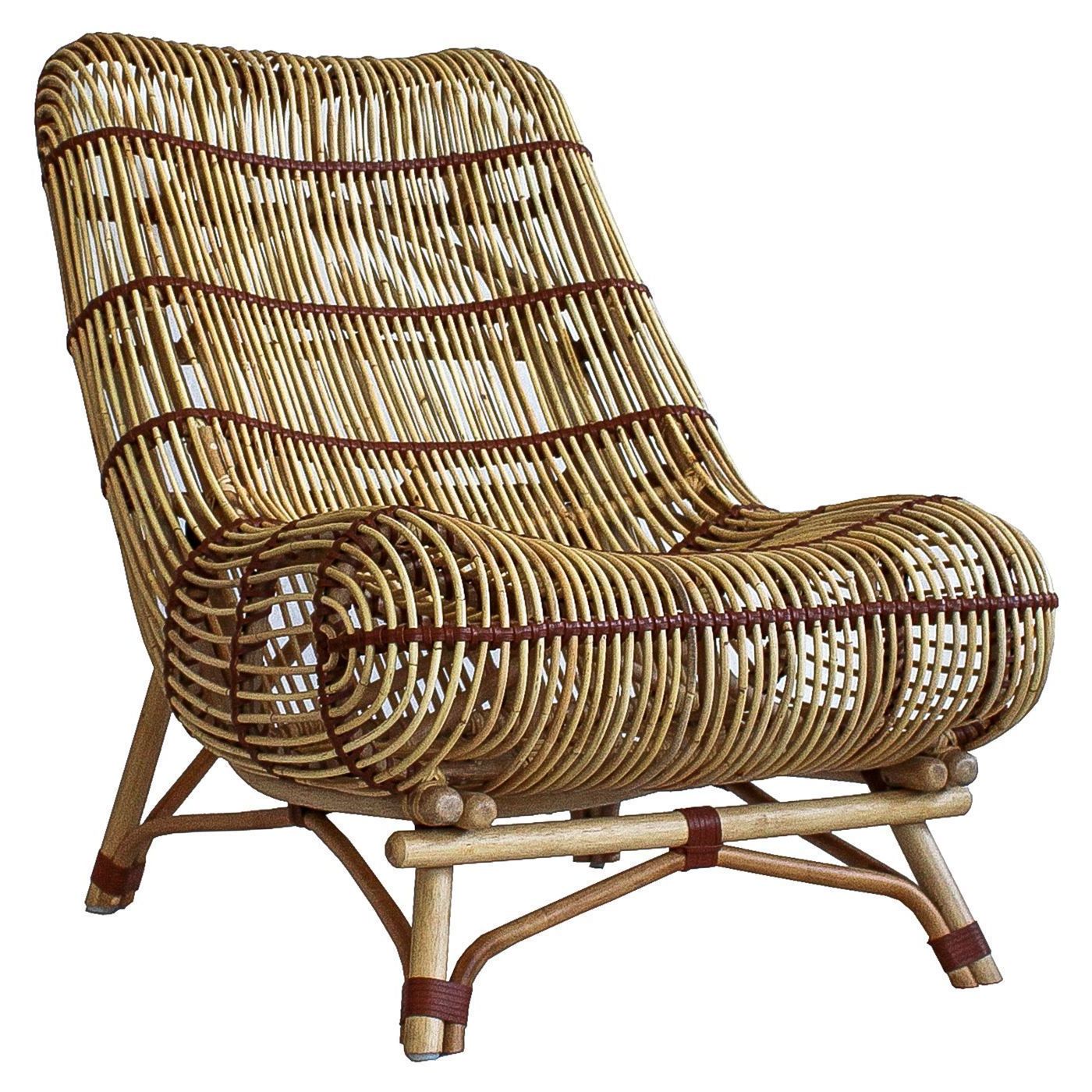 Rattan Chair, Chair For Natural Wood Outdoor Lounger Chairs (View 7 of 15)