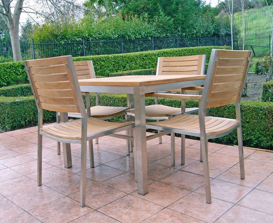 Teak Table, Outdoor Furniture Sets, Teak For Well Known Teak Outdoor Square Dining Sets (View 15 of 15)