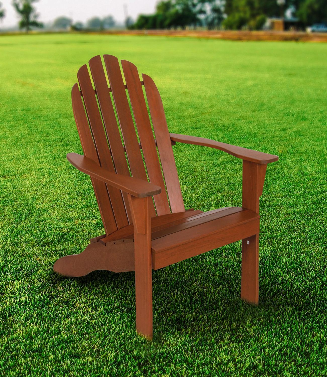 Well Known Wood Outdoor Armchair Sets With Wooden Adirondack Chair Outdoor Patio Furniture Lounge Seat Deck Pool  (View 7 of 15)