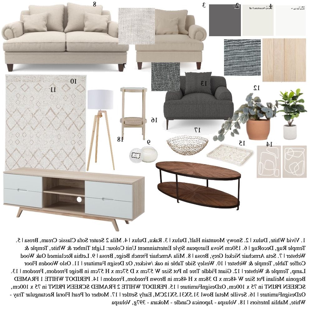 White Steel Indoor Outdoor Armchair Seta Regarding Most Popular Contemporary Living Room Interior Design Mood Boardrspencer (View 10 of 15)