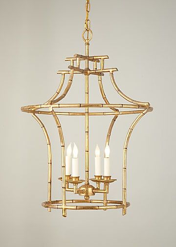 Antique Gild Lantern Chandeliers With Famous Antique Gold Faux Bamboo Chandelier (View 10 of 15)