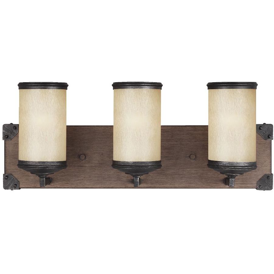Best And Newest Creme Parchment Glass Lantern Chandeliers In Sea Gull – 3 Light Stardust Dunning Vanity Light Fixture With Creme  Parchment Glass :: Weeks Home Hardware (View 13 of 15)