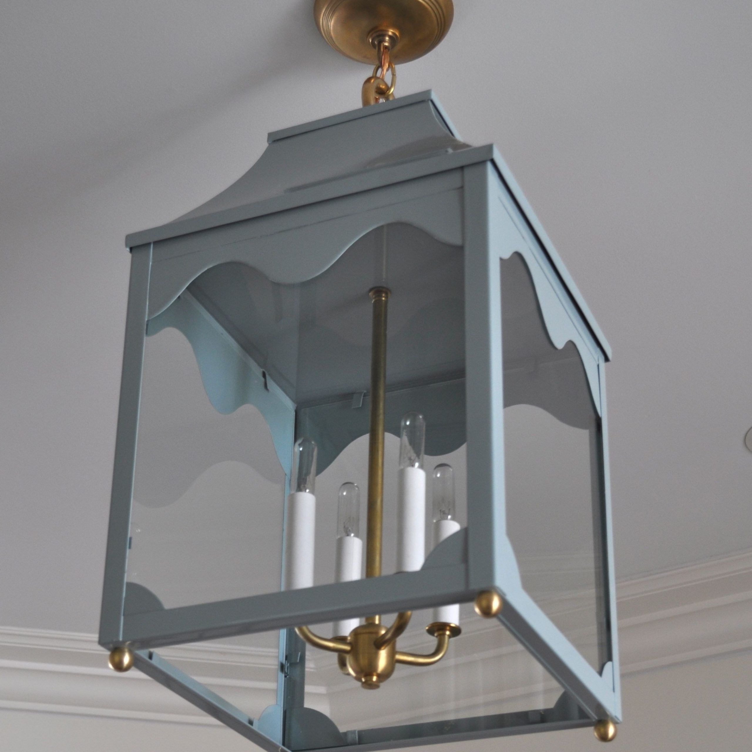 Blue Lantern Chandeliers Pertaining To Well Known Hobe Sound Decorative Lantern (View 2 of 15)