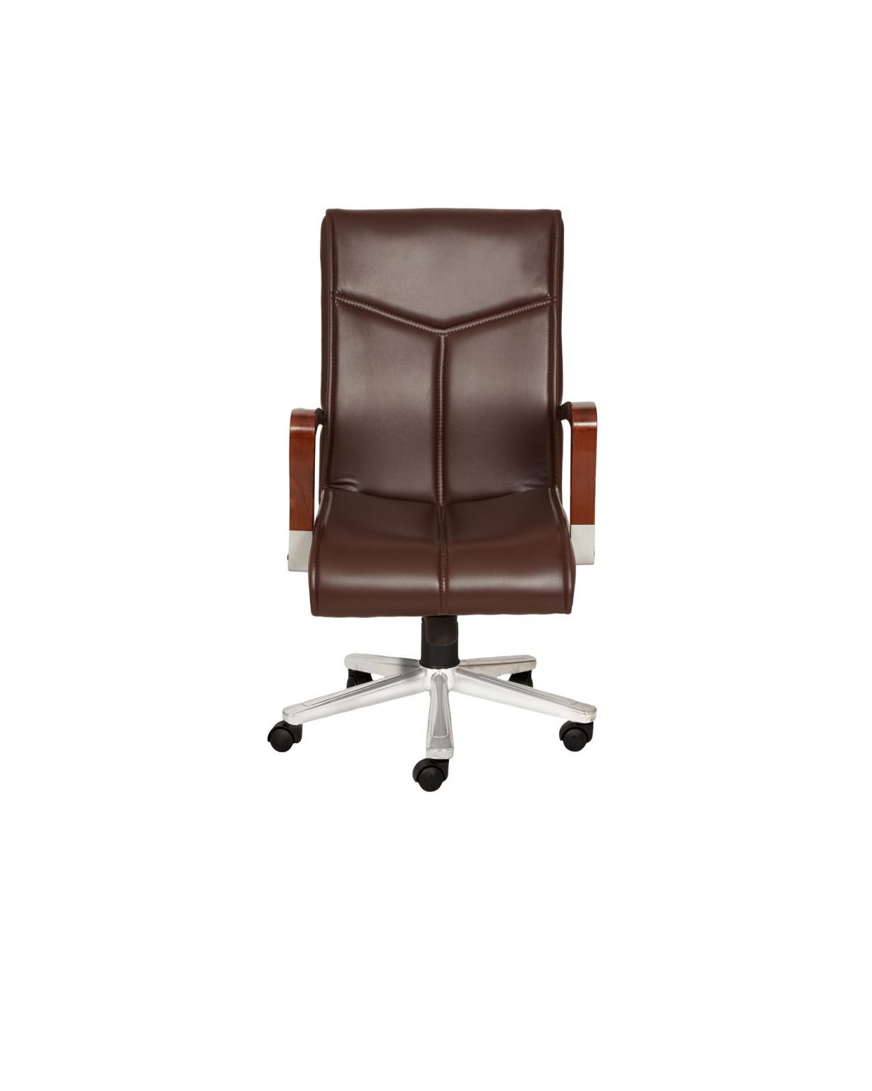 Classic Executive Office Chairs For Popular Classic Leather Executive Office Chair With Wooden Arm (View 12 of 15)