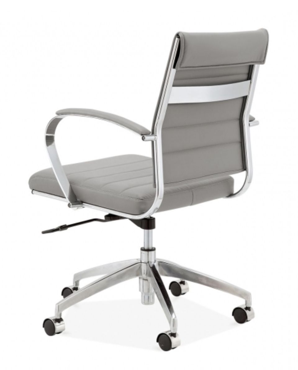 Classic Executive Office Chairs Pertaining To Most Current Classic Eames Style Office Executive Chair Grey (View 7 of 15)
